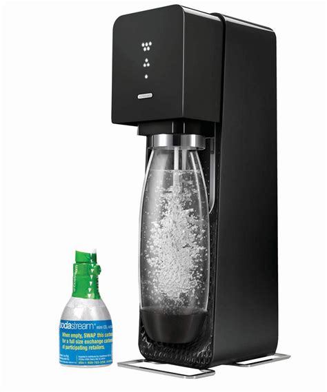 Press one of the three buttons to achieve your desired carbonation. . Sodastream manual